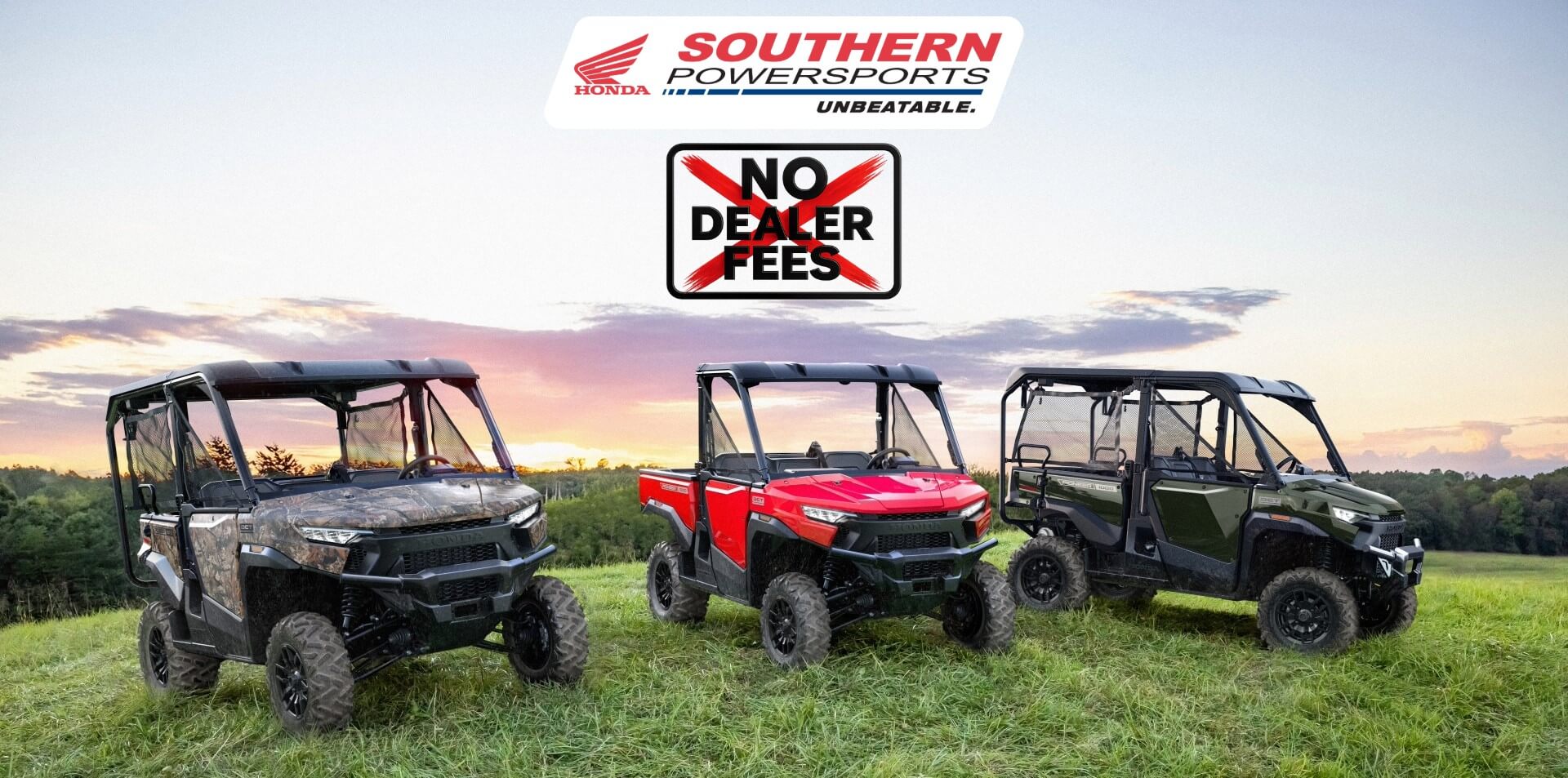 2026 Honda Pioneer 1000 Models For Sale | NO DEALER FEES | Southern Honda Powersports